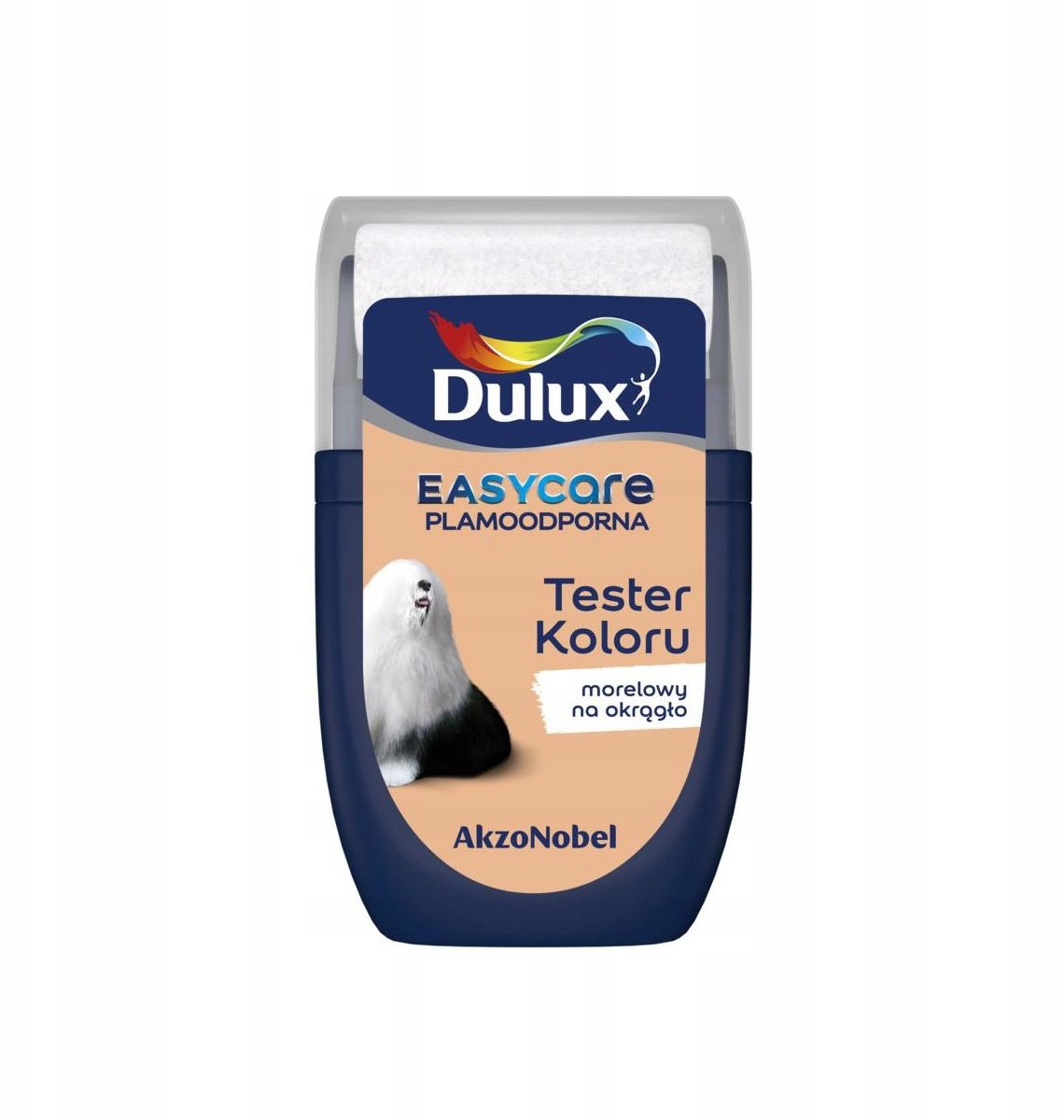 Tester farby Easycare 30 ml Morelowy na okrągło