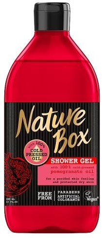 Nature Box Nature Box Shower Gel żel pod prysznic Pomegranate Oil 385ml