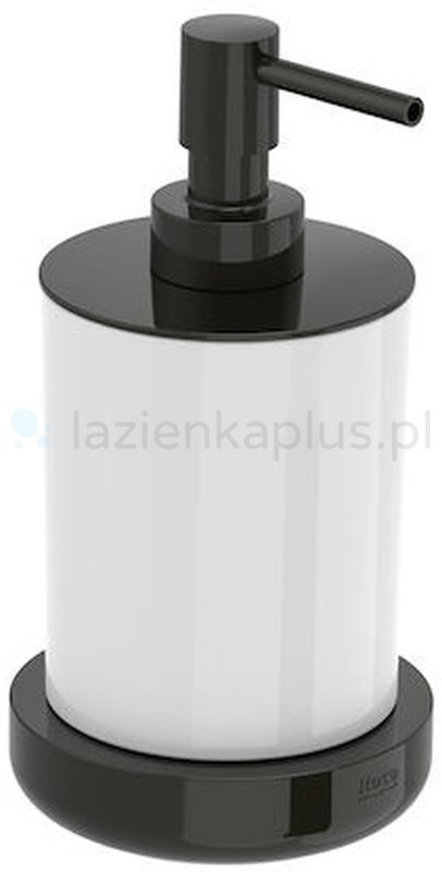 Roca Tempo dozownik do mydła czarny szkło A817026CN0