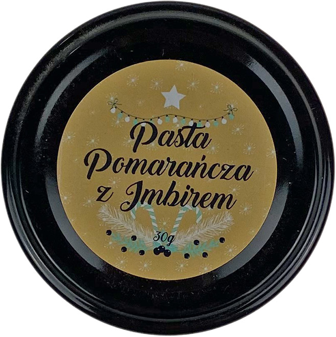 KruKam Pasta orzechowa z pomarańczą i imbirem 30g