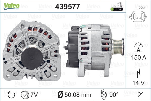 VALEO alternator nowy 439577 439577