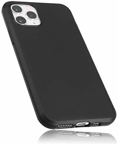 Mumbi etui z prawdziwej skóry, kompatybilne z iPhone 11 Pro Max, skórzane, białe Apple iPhone 11 Pro Max (6.5 Zoll)