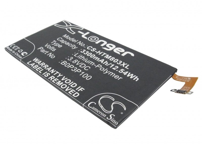 Cameron Sino HTC One Max 35H00211-00M 3300mAh 12.54Wh Li-Polymer 3.8V