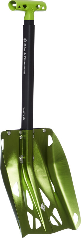 Black Diamond Transfer LT Shovel, zielony/srebrny 2021 Łopaty lawinowe BD1021963011ALL1