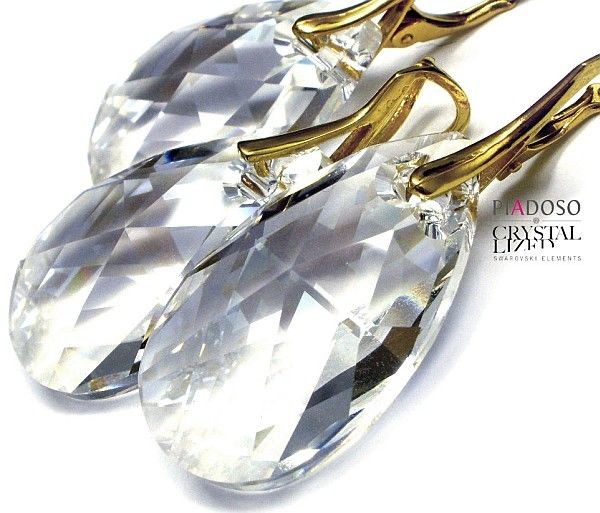 Arande Duży Komplet SWAROVSKI MOONLIGHT ZŁOTE UNIKAT 1231647608