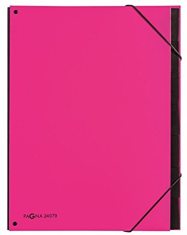 Pagna 24079  34 folderów Curlpult Trend, 7-częściowy róż, ciemny róż 24079-34