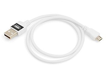 System-S System-S Micro USB 2.0 kabel w kolorze białym 50 cm 10001052566341