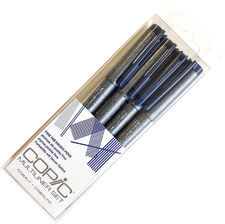 Copic COPIC Multiliner Cienkopis 0.5,0.3,0.1,0.005cobalt 22075626