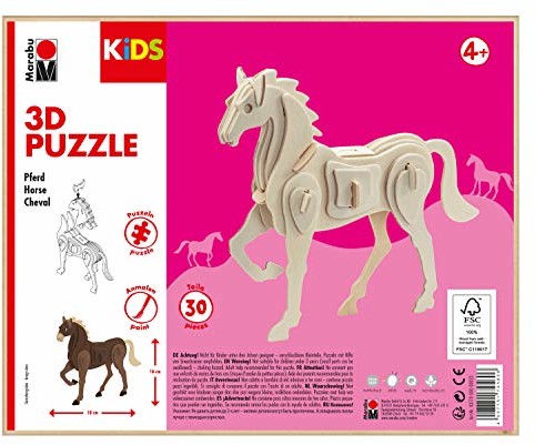 Marabu KiDS 3D puzzle drewniane
