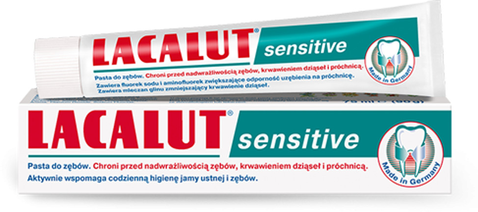 Natur Produkt Sensitive Pasta do zębów wrażliwych 75ml, Zdrovit 7058317