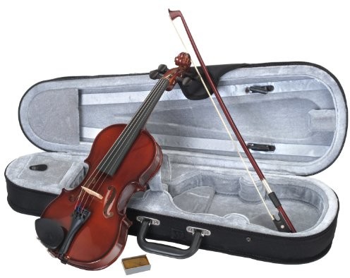 Classic Cantabile Classic cantabile Student (dla początkujących/Instrument Student, skrzypcami, dno i etui odrzwi z drewna klonowego, masywne drewno świerkowe sufitu, klon mostek, w zestawie, łukiem i kalafonii) 00023272