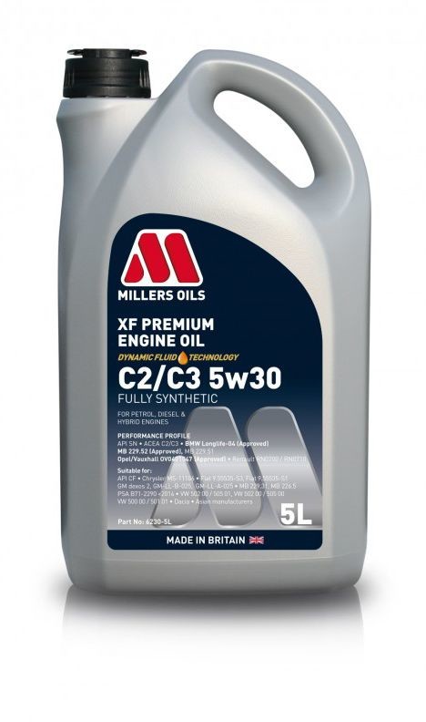 Millers oils XF PREMIUM C2/C3 5W-30 5L