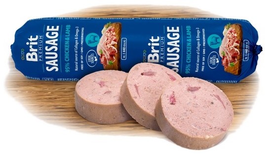Brit Premium Sausage Chicken & Lamb 800g MS_15640