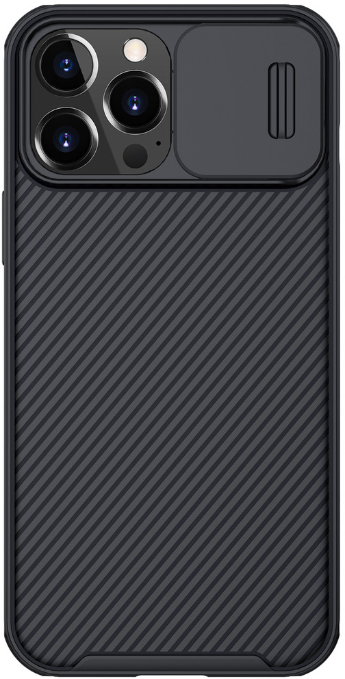 Nillkin CamShield Pro Case pancerne etui pokrowiec osłona na aparat kamerę iPhone 13 Pro Max czarny