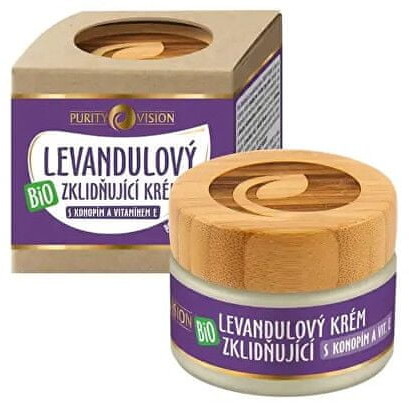 Purity Vision Krem łagodzący z organiczną lawendą 40 ml