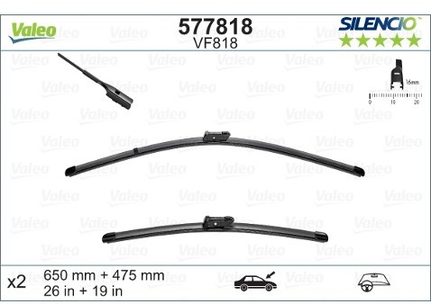 Valeo Pióro wycieraczki 577818