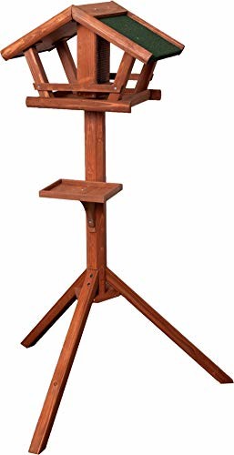Karlie Flamingo Bird kroki World Wild domek dla ptaków runa, 46 x 30 x 121 cm, drewno naturalne