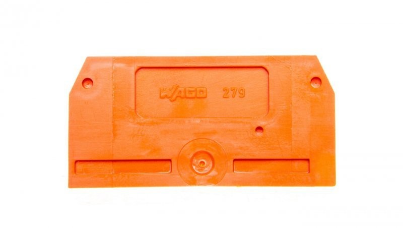 Wago Ścianka końcowa pomarańczowa 279-328 /25szt./ 279-328