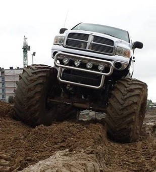 Jazda Monster Truck dla dwojga  Katowice P0005464