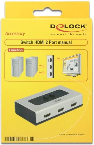 Delock HDMI 2/1 87663