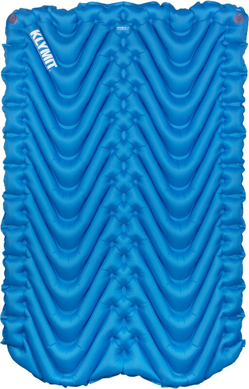 KLYMIT Double V Sleeping Mat, blue 2021