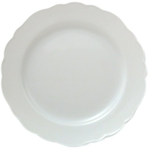 Hutschenreuther 02013  800001  10025 Maria Theresia talerz obiadowy 25 cm z flagą, biały 02013-800001-10025