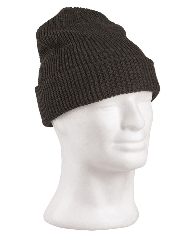 Mil-Tec NIEMCY Czapka Zimowa Akryl Black (12132002) 12132002