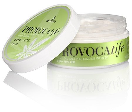 Sensuva Masło do ciała - Provocatife Cannabis Oil & Pheromone Infused Body Butter 240 ml