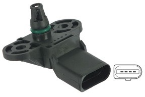 DELPHI Czujnik, ciśnienie w kolektorze dolotowym DELPHI PS10123