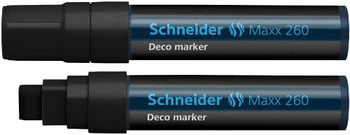 Schneider windowmarker Deco marker Maxx 260, 5 + 15 MM, czarny P126001x5