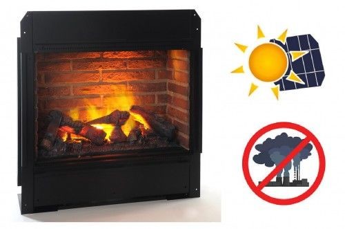 Dimplex Wkład kominkowy czarny 65cm, 2kW, Fotovoltaika*, Stop-Smog**, Optimyst Engine 56/600 B ECO