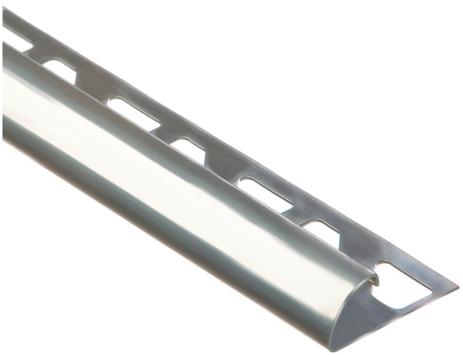 STANDERS Profil do glaury zewnetrzny półokrągły 12 mm / 2.5 m Stal nierdzewna Standers