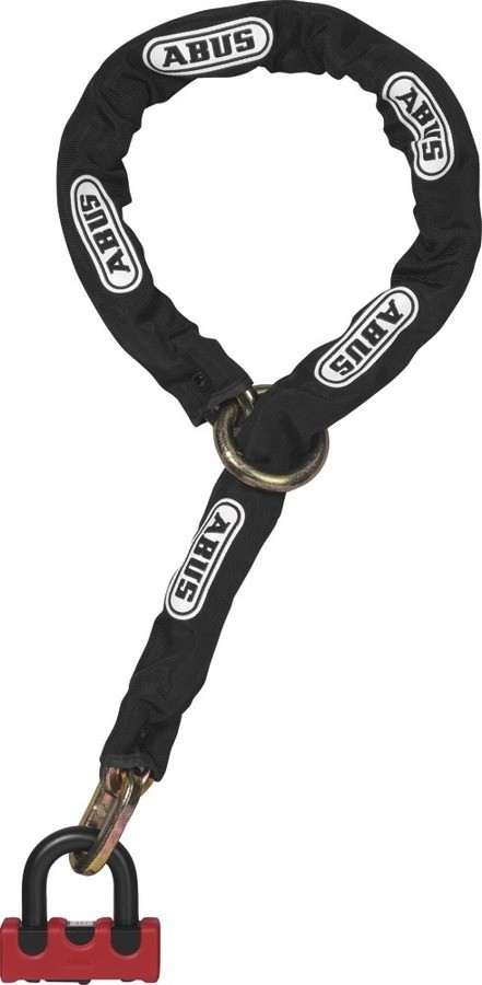 Abus ZABEZPIECZENIA ANTYKRADZIEŻOWE MOTOCYKLA GRANIT POWER XS 67 10KS Black Loop Łańcuch z zamkiem ABXS67_10KSB