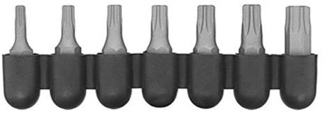 DeWalt Elektrowerkzeuge 7-Piece Security Torx Screwdriver zestaw bitów by Black + Decker DW2067SCR