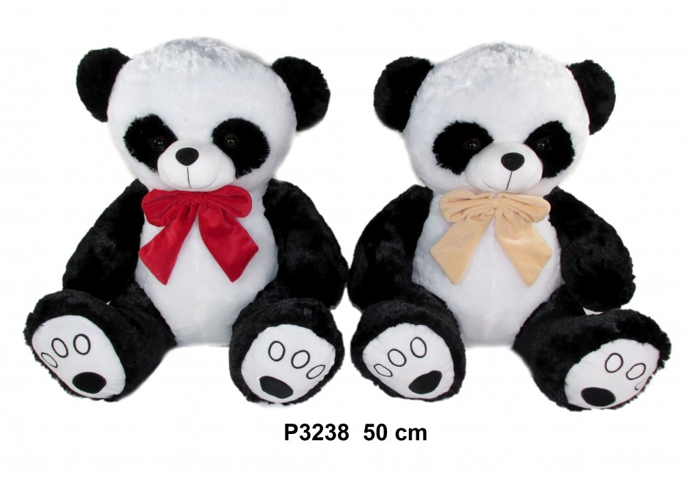 Sun-day Pluszak Panda 50cm Sa Siedzacy z Kokarda P3238