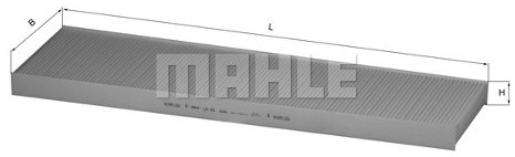 Knecht Filtr, wentylacja przestrzeni pasażerskiej LA 85