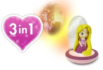 Worldsapart Worldsapart Magiczna lampka nocna Księżniczki