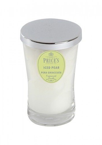 Price's Candles Price Candles Świeca Zapachowa Woskowa W Słoiku Candles Iced Pear Duża Biała