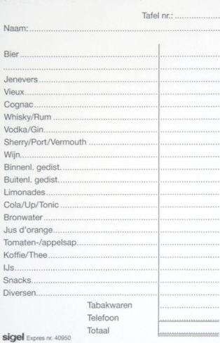 notes barbon A6 papier biały 100 kartek 10 szt