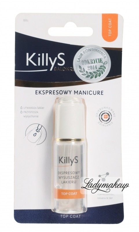 KillyS Inter-vion EXPRESS DRY - Ekspresowy wysuszacz lakieru - 881