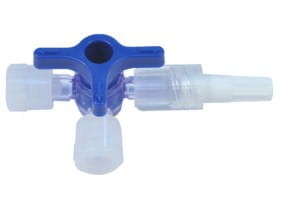 KD Medical Kranik Trójdrożny KD-FLEX standard blue 09-0084
