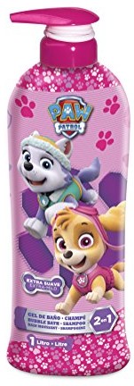 Cartoon Patrulla canina Gel & champú 1000 ML 8412428011216