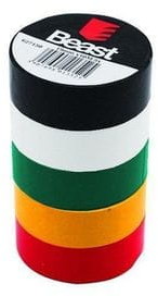 Besttool TAŚMA IZOLACYJNA KOLOROWA 19mm x 10m 5 sztuk 627150