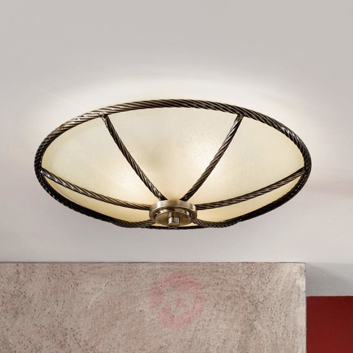 Orion Lampa sufitowa kolor szampański Galina 42 cm