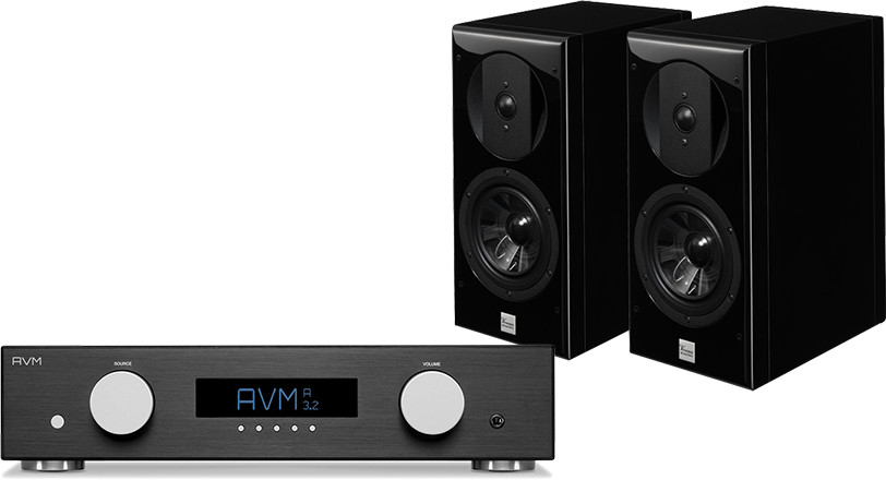 AVM A3.2 czarny) + Haydn Grand SE czarny)