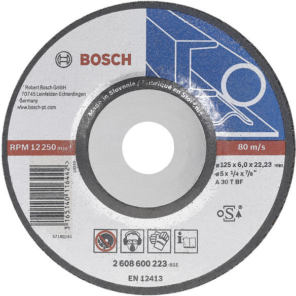 Bosch Tarcza do metalu 2608600223, 125x22,23 mm