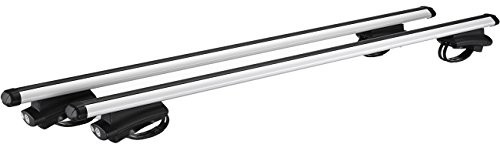 Volkswagen 1s0071151 bagażnik dachowy Bars zestaw z zamkiem T-Slot, srebrny 1S0071151