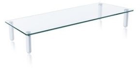 Techly Podstawka pod monitor szklana ICA-MS 461