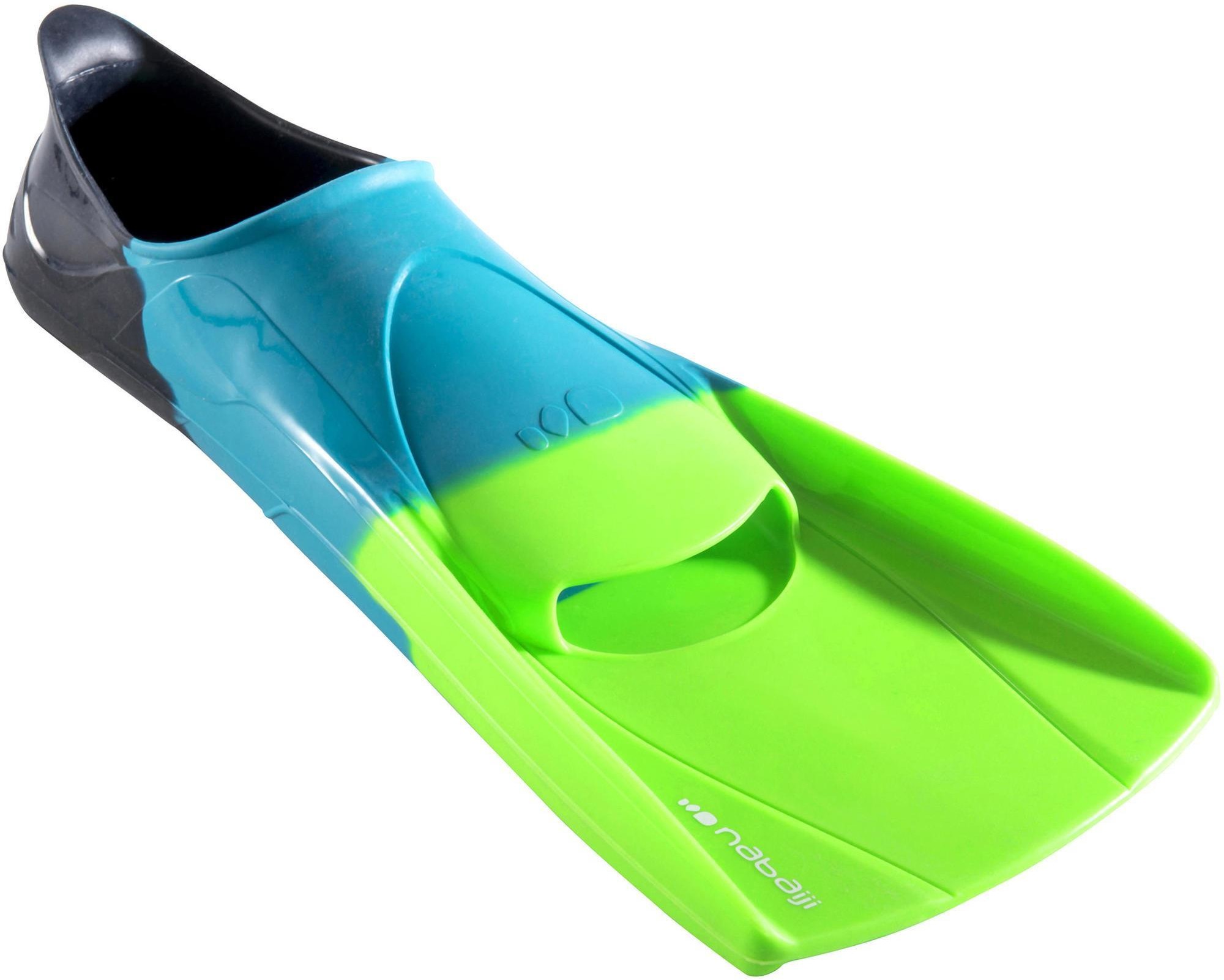 NABAIJI Krótkie płetwy pływackie SILIFINS unisex  3583788359531