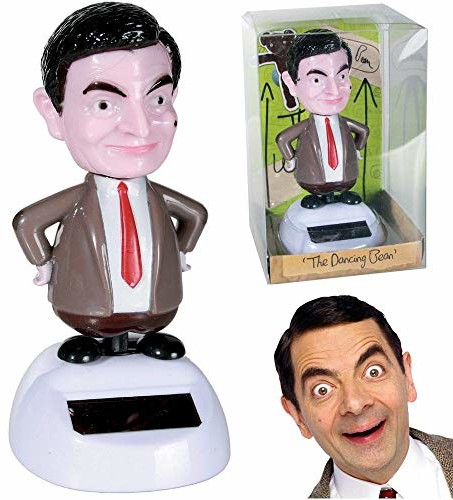 Out of the blue Out of the Blue 57/9749  ruchome figurki, Mr. Bean na tworzywo sztuczne-basismit ogniwa słonecznego, około 11 cm